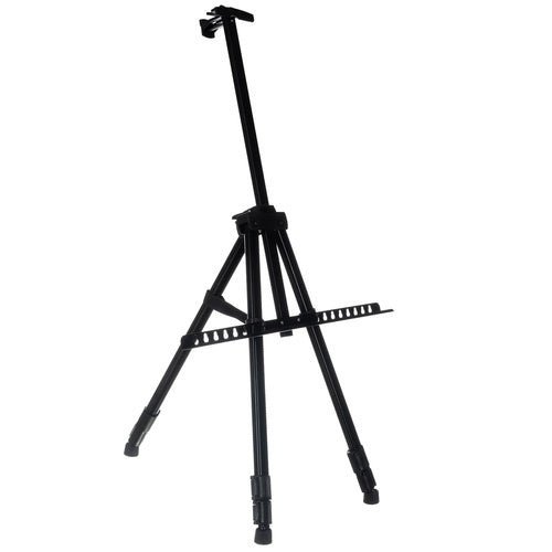 Malset mit Aluminiumstaffelei, 24 Acrylfarben, Leinwänden und Pinseln, 41 - tlg - Easy2sell - Deluxe