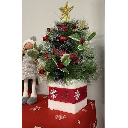 Mini Weihnachtsbaum klein Künstlicher Tannenbaum Kunstbaum Weihnachts Dekoration - Easy2sell - Deluxe