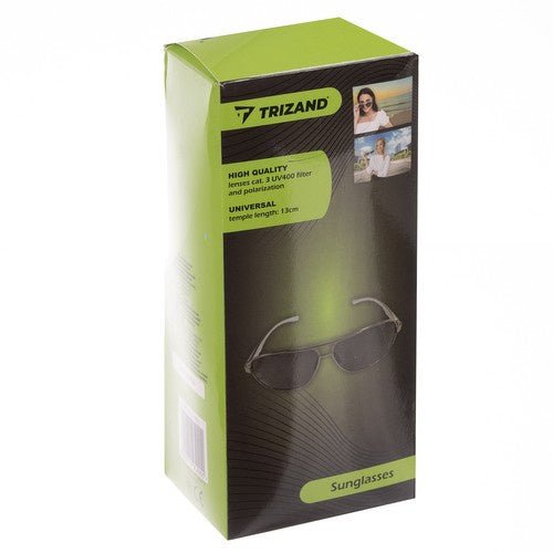 Polarisierte Sonnenbrille mit UV - Schutz und Etui schwarz/silber - Easy2sell - Deluxe