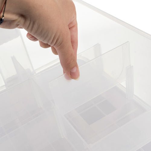 Pudełko na klocki - 2 poziomy Kruzzel 25756 - Easy2sell - Deluxe