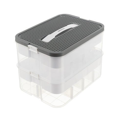 Pudełko na klocki - 2 poziomy Kruzzel 25756 - Easy2sell - Deluxe