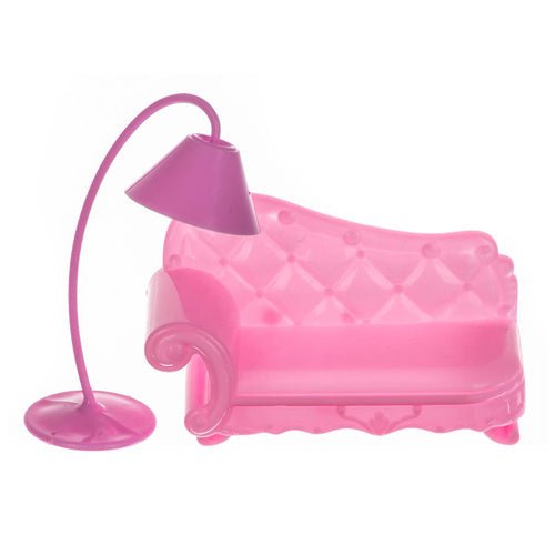 Puppenhaus mit Balkon, 3 Etagen, 8 Zimmer, 22 Möbelstücke & Puppe, 65 cm - Easy2sell - Deluxe