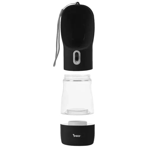 Purlov 21033 Hundeflasche/Wasserflasche mit Napf - Easy2sell - Deluxe