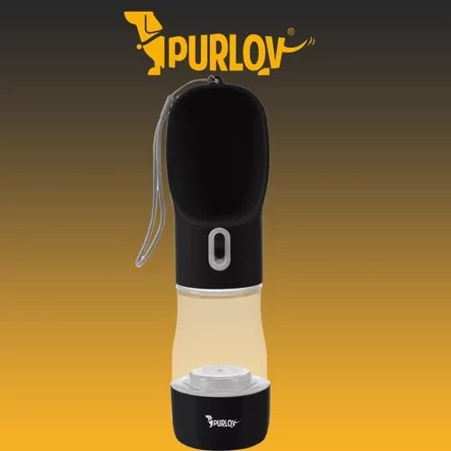 Purlov 21033 Hundeflasche/Wasserflasche mit Napf - Easy2sell - Deluxe