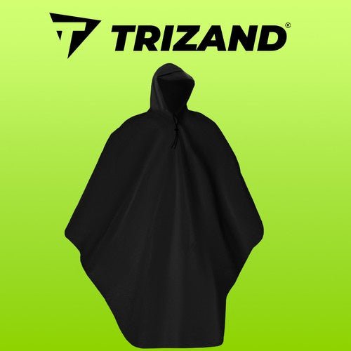 Regenponcho mit Kapuze für jeden Anlass - Schwarz - Easy2sell-Deluxe