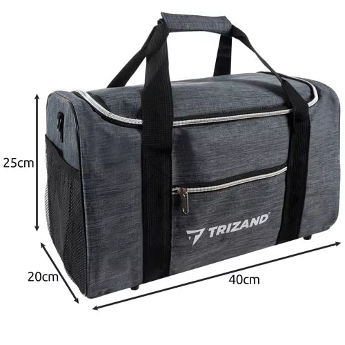 Reisetasche 40x25x20cm für Handgepäck, wasserdicht, grau - Easy2sell - Deluxe