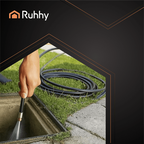 Rohrreinigungsschlauch mit Adapter 15m Ruhhy 26132 - Easy2sell - Deluxe