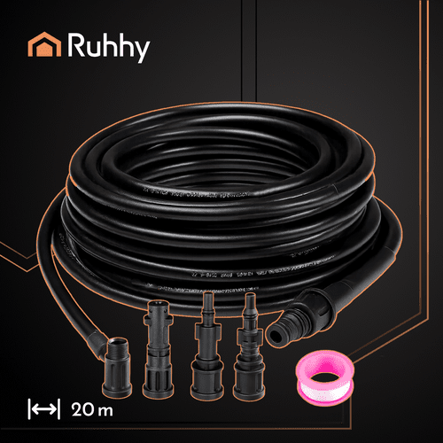 Rohrreinigungsschlauch mit Adapter 20m Ruhhy 26133 - Easy2sell - Deluxe