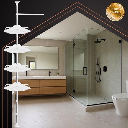 Ruhhy 26639 Eckduschregal - Easy2sell - Deluxe