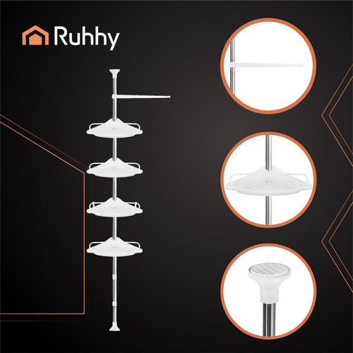 Ruhhy 26639 Eckduschregal - Easy2sell - Deluxe