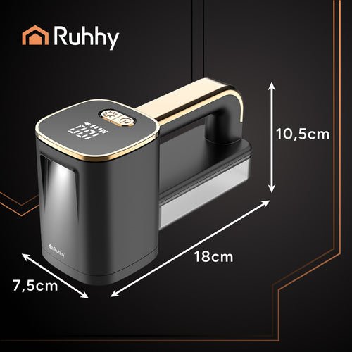 Ruhhy 26642 Kabelloser Kleiderrasierer, Schwarz - Easy2sell - Deluxe