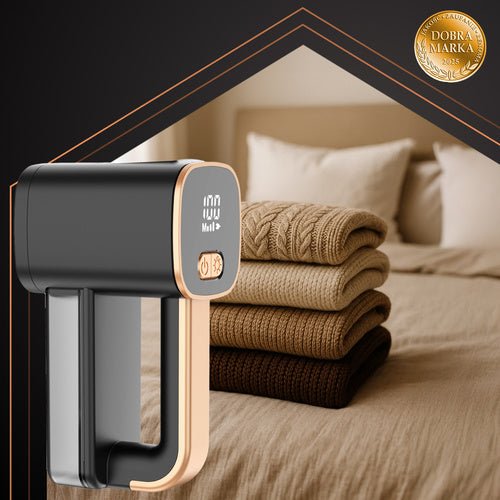 Ruhhy 26642 Kabelloser Kleiderrasierer, Schwarz - Easy2sell - Deluxe