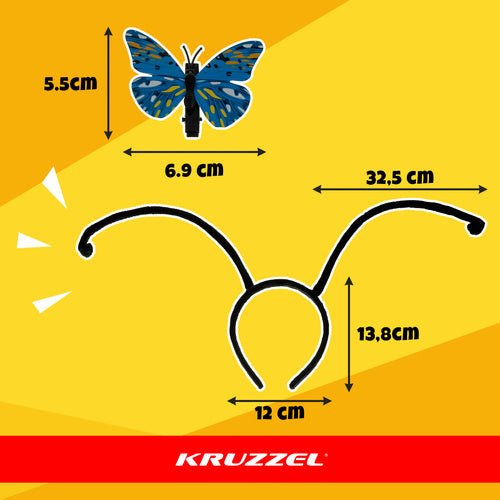 Schmetterlingskostüm 3 - teilig Kruzzel 26765 - Easy2sell - Deluxe