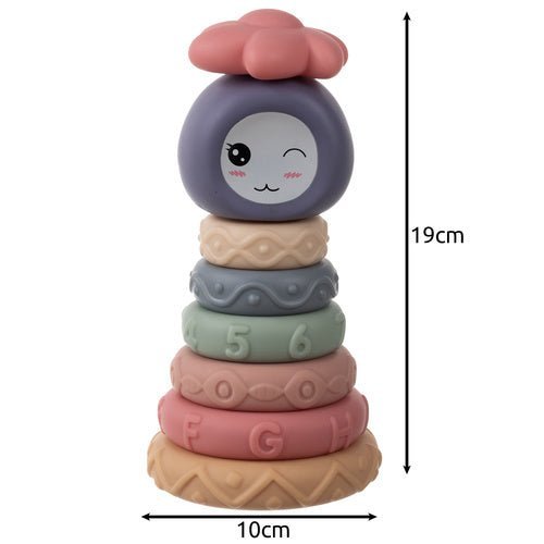 Sensorische Blöcke für Babys – Weiche Montessori Bausteine, 8er Set - Easy2sell - Deluxe
