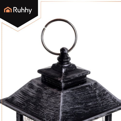 Silberne LED - Weihnachtslaterne Ruhhy 26755 - Easy2sell - Deluxe