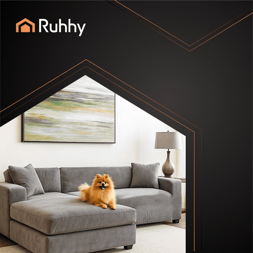 Sofabezug 190 - 230cm dunkelgrau Ruhhy 26181 - Easy2sell - Deluxe