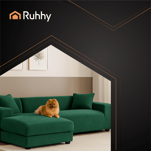 Sofabezug 190 - 230cm dunkelgrün Ruhhy 26183 - Easy2sell - Deluxe