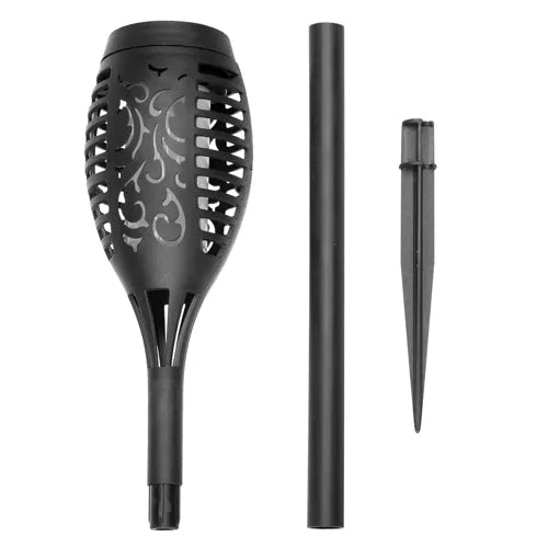 Solar - Gartenlampe mit Flammeneffekt, LED - Fackeln Warmweiß, 4er - Set - Easy2sell - Deluxe