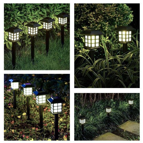 Solar Gartenleuchten 6er Set – LED Solarleuchten Kaltweiß Wasserdicht IP44 - Easy2sell - Deluxe