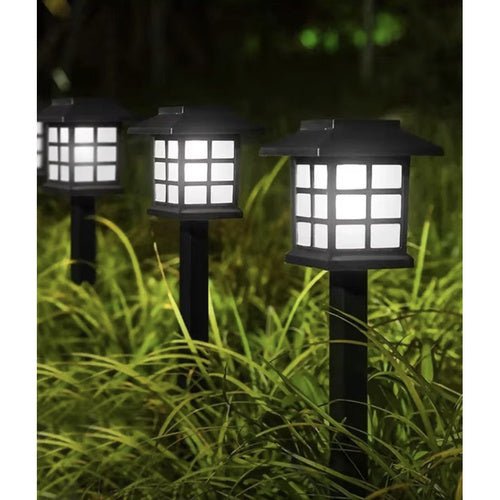 Solar Gartenleuchten 6er Set – LED Solarleuchten Kaltweiß Wasserdicht IP44 - Easy2sell - Deluxe