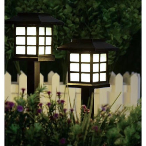 Solar Gartenleuchten 6er Set – LED Solarleuchten Kaltweiß Wasserdicht IP44 - Easy2sell - Deluxe