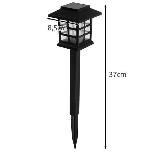 Solar Gartenleuchten 6er Set – LED Solarleuchten Kaltweiß Wasserdicht IP44 - Easy2sell - Deluxe