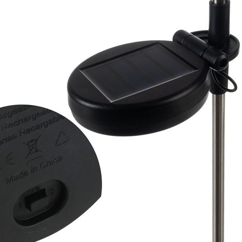 Solar Gartenleuchten Pusteblume 2er Set – LED Solarleuchten Kaltweiß IP65 - Easy2sell - Deluxe