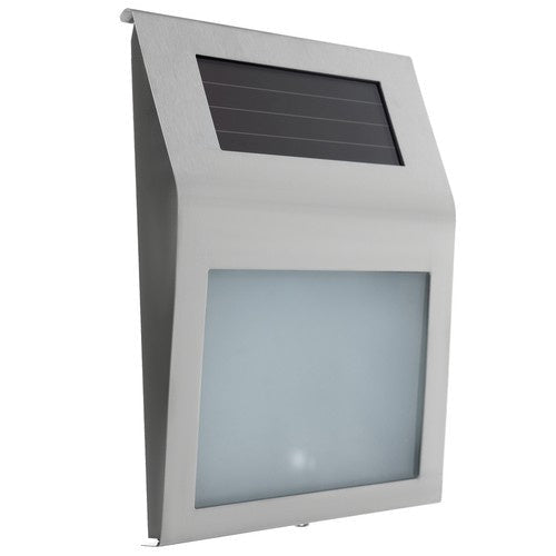 Solar Hausnummer Beleuchtet – Edelstahl Wandleuchte mit Dämmerungssensor - Easy2sell - Deluxe