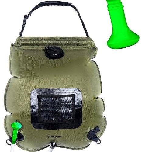 Solardusche 20L mit Thermometer – Mobile Campingdusche für Garten & Outdoor - Easy2sell - Deluxe