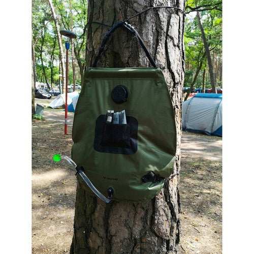 Solardusche 20L mit Thermometer – Mobile Campingdusche für Garten & Outdoor - Easy2sell - Deluxe