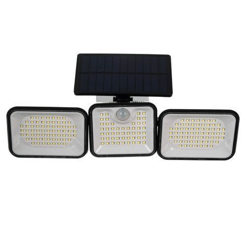 Solarlampe 180 LED Außenleuchte mit Bewegungssensor IP65 Schwarz - Easy2sell - Deluxe