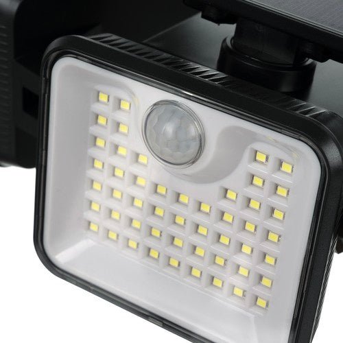Solarlampe 180 LED Außenleuchte mit Bewegungssensor IP65 Schwarz - Easy2sell - Deluxe