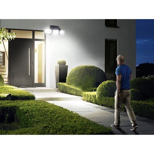 Solarlampe 180 LED Außenleuchte mit Bewegungssensor IP65 Schwarz - Easy2sell - Deluxe