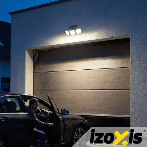 Solarleuchte Außen mit Bewegungssensor, 167 LED Wandlampe, IP65 Wasserdicht - Easy2sell - Deluxe