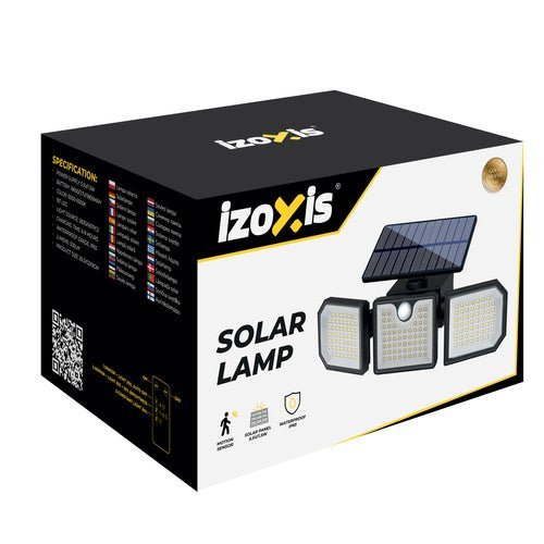 Solarleuchte Außen mit Bewegungssensor, 167 LED Wandlampe, IP65 Wasserdicht - Easy2sell - Deluxe