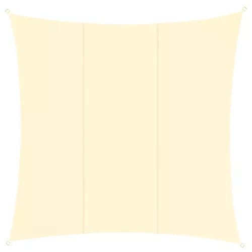 Sonnensegel Quadratisch 3,6x3,6m – Beige Sonnenschutz aus Polyester - Easy2sell - Deluxe