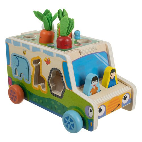 Sorter - autko drewniane Kruzzel 26250 - Easy2sell - Deluxe