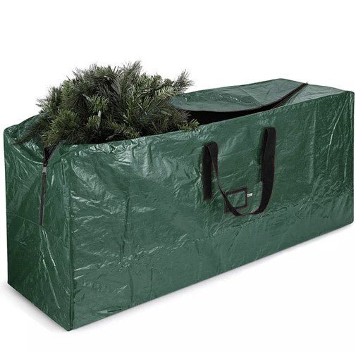 Spezialhülle für Weihnachtsbaum mit Reißverschluss, wasserdicht, grün - Easy2sell - Deluxe