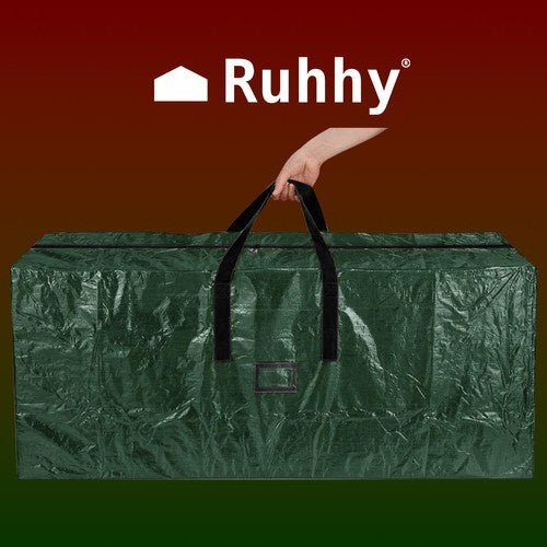 Spezialhülle für Weihnachtsbaum mit Reißverschluss, wasserdicht, grün - Easy2sell - Deluxe