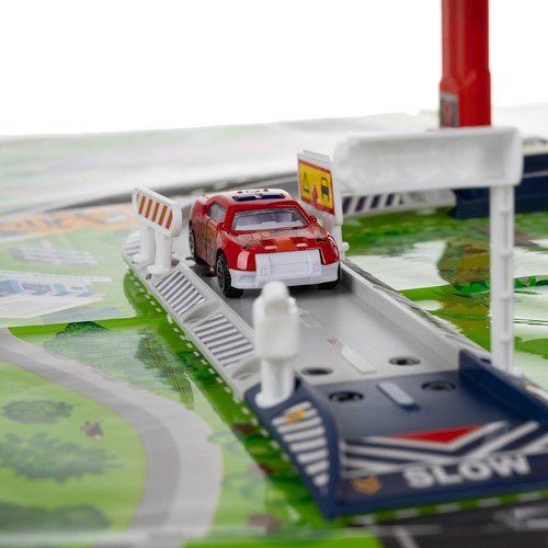 Spielzeuggarage mit Interaktivem Aufzug – 4 Ebenen Parkhaus mit Autos - Easy2sell - Deluxe