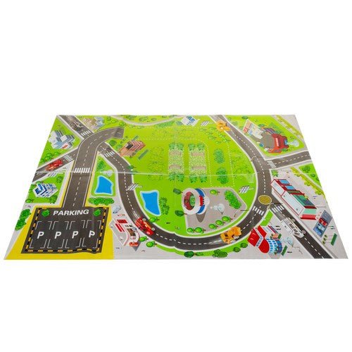 Spielzeuggarage mit Interaktivem Aufzug – 4 Ebenen Parkhaus mit Autos - Easy2sell - Deluxe