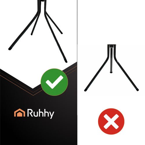 Standgarderobe 170cm - schwarz Ruhhy 26362 - Easy2sell - Deluxe