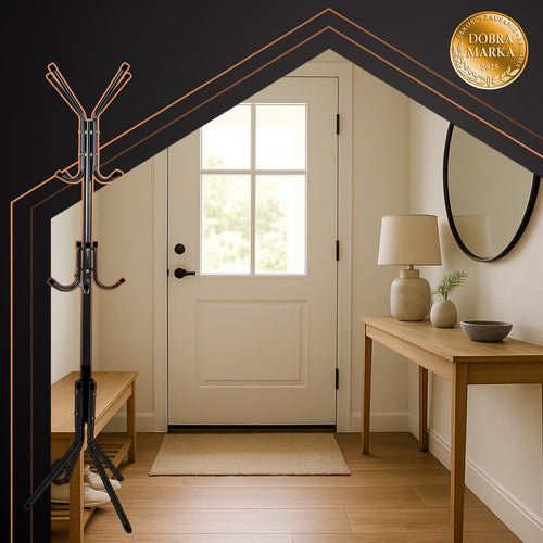 Standgarderobe 170cm - schwarz Ruhhy 26362 - Easy2sell - Deluxe
