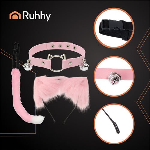 Strój kota/lisa 3el. różowy Ruhhy 26585 - Easy2sell - Deluxe