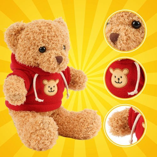 Teddybär Kuscheltier 30 cm – Weiches Plüschtier für Kinder in Hellbraun - Easy2sell - Deluxe