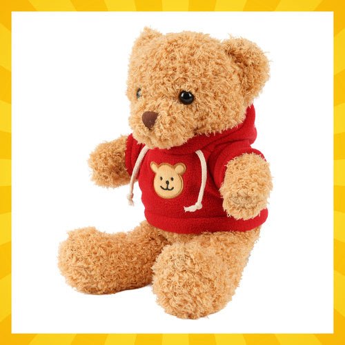 Teddybär Kuscheltier 30 cm – Weiches Plüschtier für Kinder in Hellbraun - Easy2sell - Deluxe