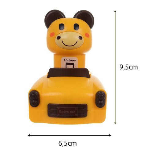 Tierautos Spielzeug 4er Set – Push - and - Go Fahrzeuge für Kinder ab 18 Monaten - Easy2sell - Deluxe
