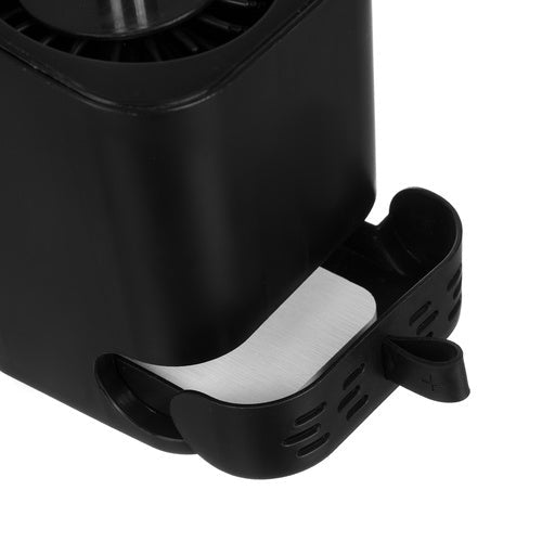 Toilettenbürste mit Halbrundem Kopf für gründliche Reinigung schwarz - Easy2sell - Deluxe