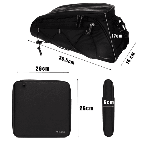 Trizand 25516 Fahrradtasche - Easy2sell - Deluxe