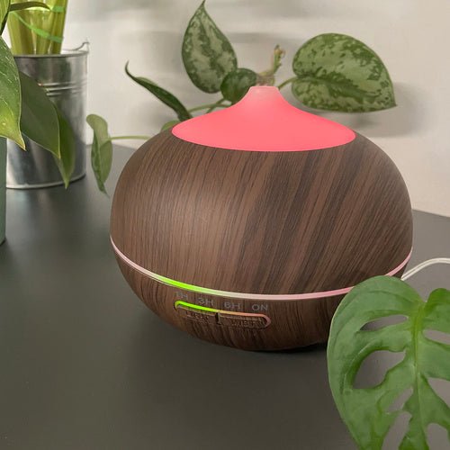 Ultraschall - Luftbefeuchter 400ml mit Ionisator, Aromatherapie & LED - Easy2sell - Deluxe